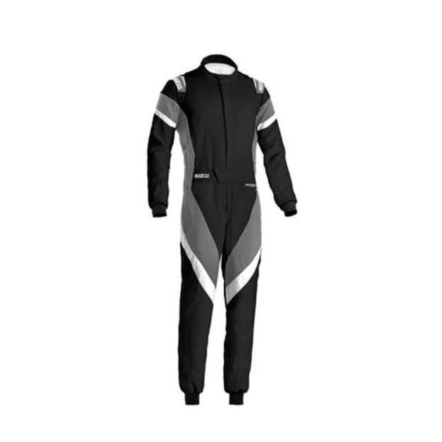 SPARCO Suit Victory Size 64 Blk White Bootcut 