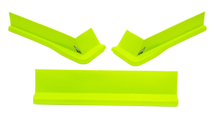 FIVESTAR Modified Aero Valance 3pc. Fluorescent Green 