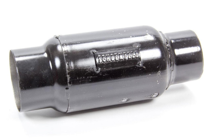 SCHOENFELD Muffler 3in Inlet 3.5in Outlet Anti-Reversion 