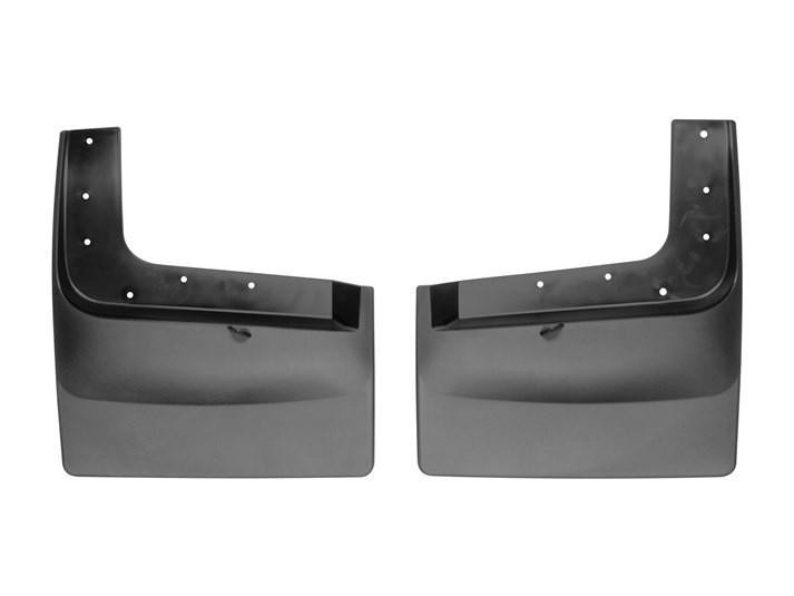 WEATHERTECH 17-  Ford F250 Rear Black No Drill Mudflaps 