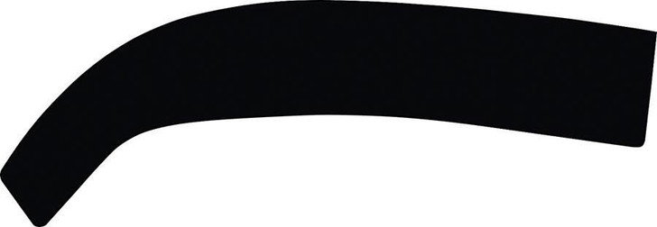 ALLSTAR PERFORMANCE Lower Nose Support MD3 Black 3/8in Plastic 