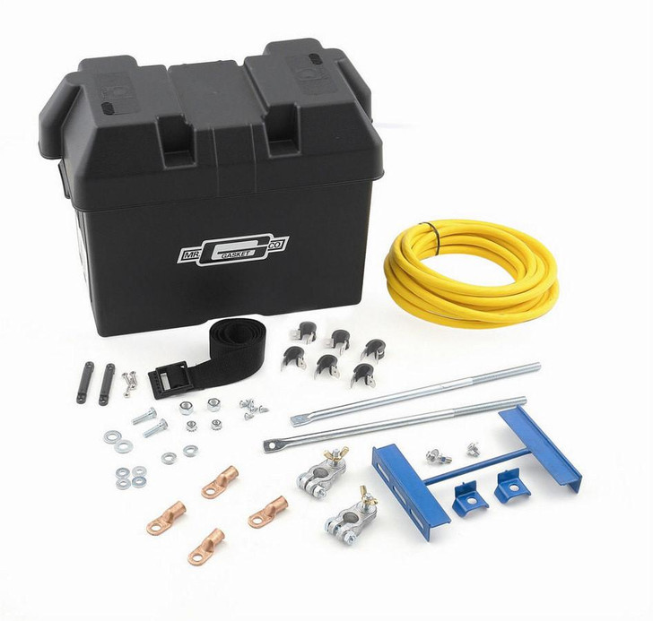 MR. GASKET Trunk Mount Battery Kit 