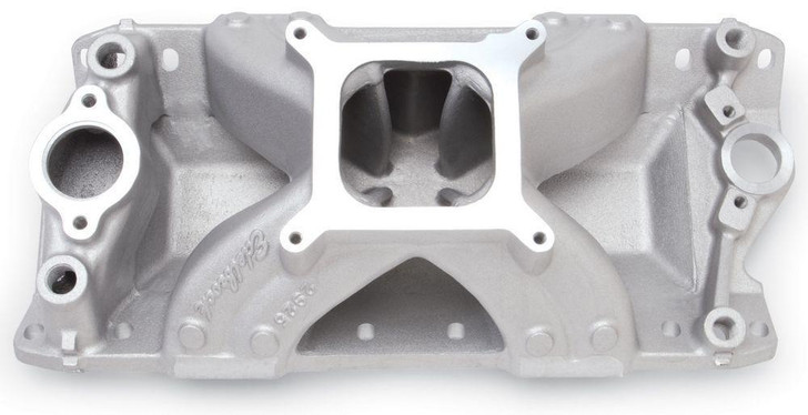 EDELBROCK SBC Super Victor Manifold - 23 Degree 