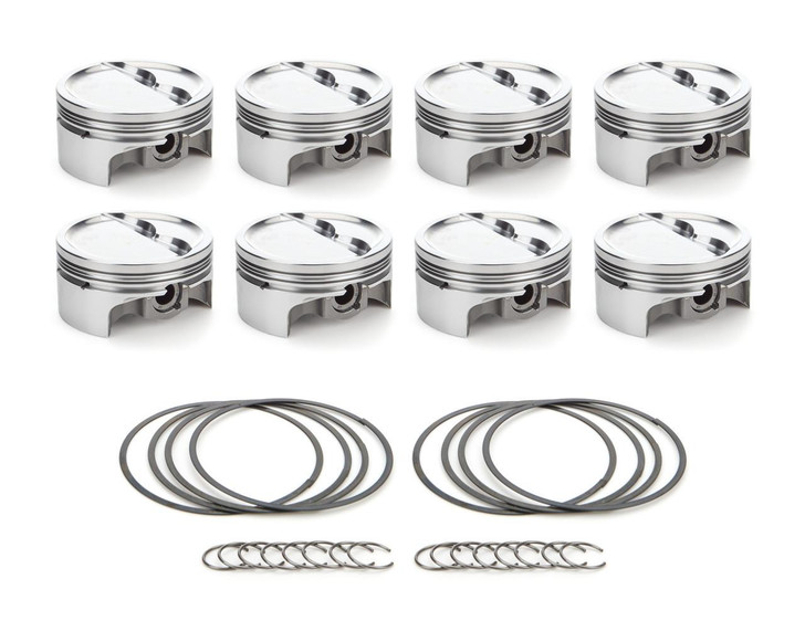 RACE TEC PISTONS SBC Dished Piston Set 4.040 Bore  -19.4cc 
