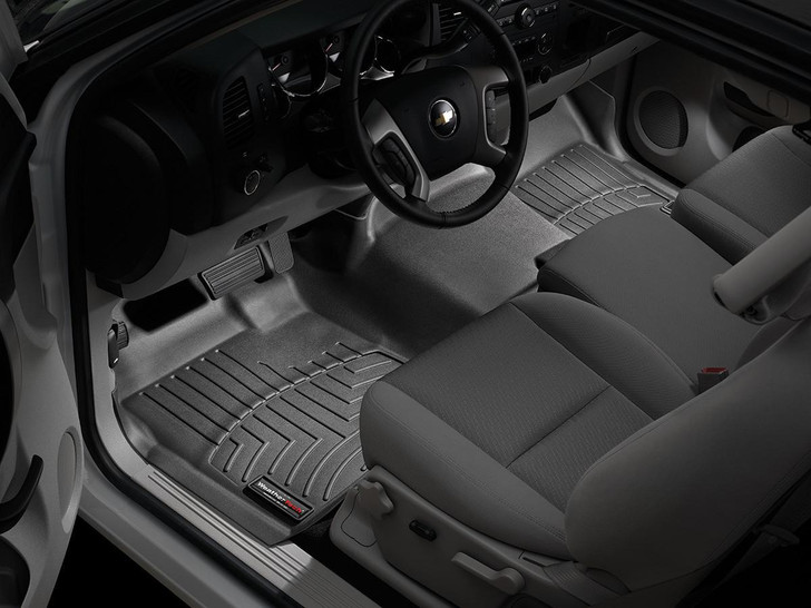 WEATHERTECH 07- GM P/U Crew Cab Front Floor Liners Black 