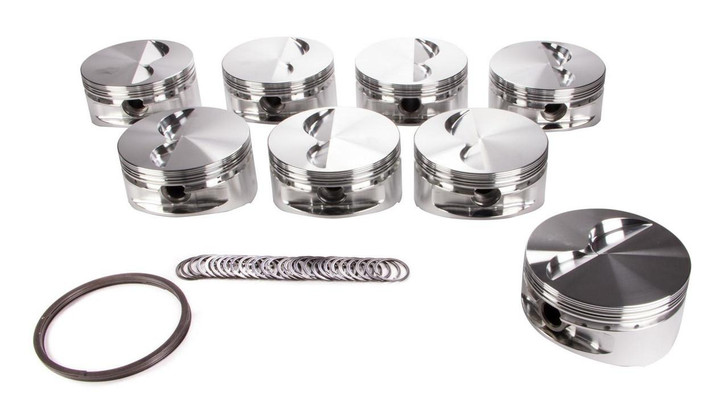 JE PISTONS SBC F/T piston Set 4.125 Bore -5.0cc 