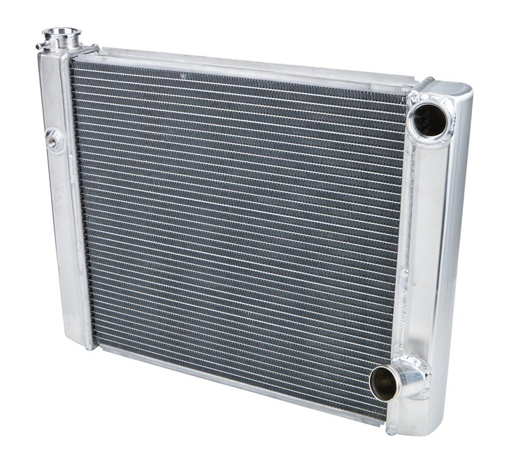 ALLSTAR PERFORMANCE Dual Pass Radiator 19x24 with 1/4in Bung 