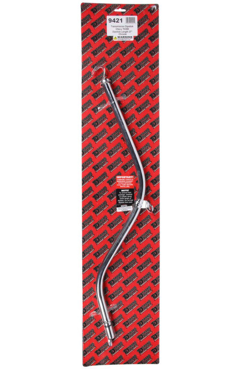TRANS-DAPT TH350 Chrome Dipstick 27in 