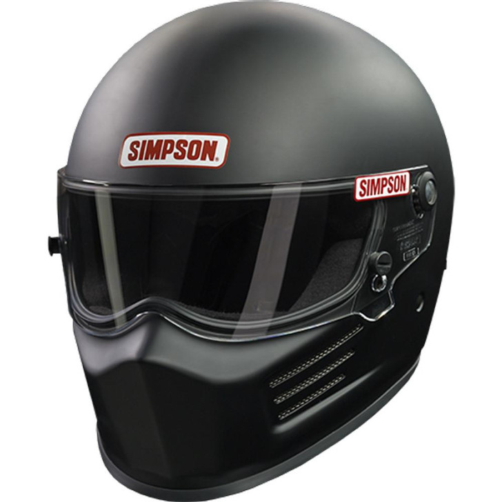 SIMPSON SAFETY Helmet Bandit Large Flat Black SA2020 