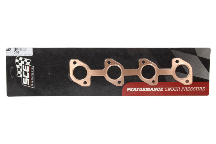 SCE GASKETS Copper Exhaust Gaskets - Ford Modular 4.6L 