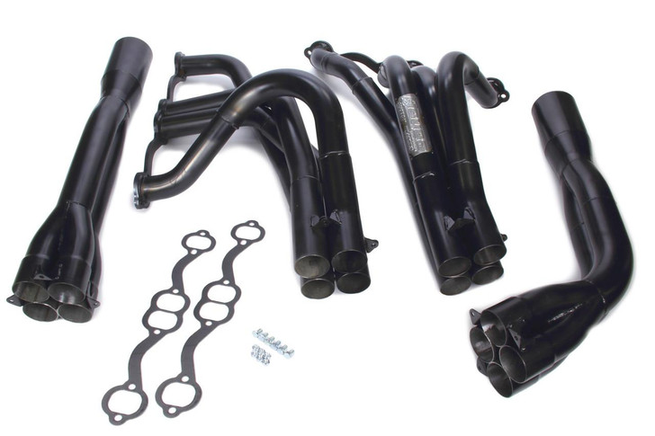BEYEA CUSTOM HEADERS SBC Tri-Y DLM 23 Deg 1-3/4 - 1-7/8 - 2 