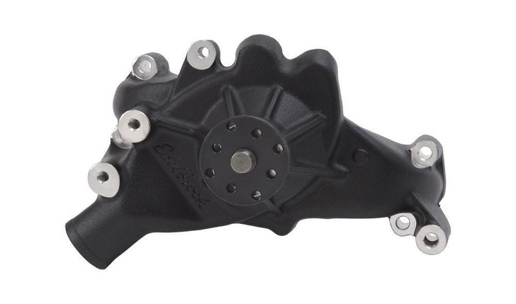 EDELBROCK BBC Water Pump - Long Black 