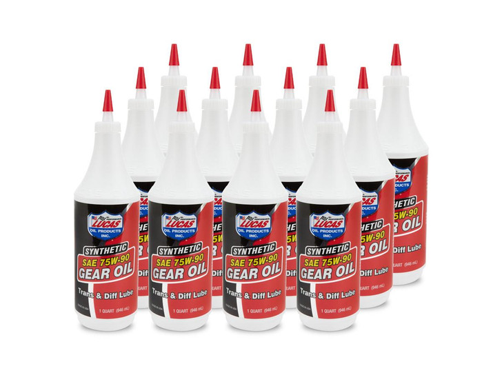 Lucas Oil 75w90 Trans/Diff Lube Case/12 
