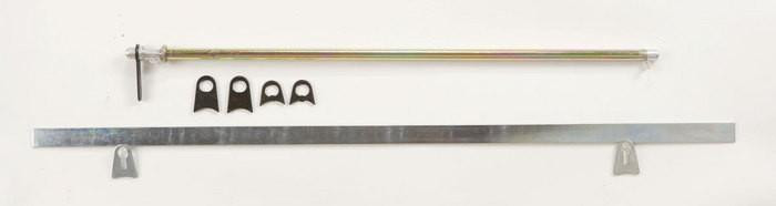 RACEQUIP Window Net Mount Kit Spring Loaded Flat Bar 