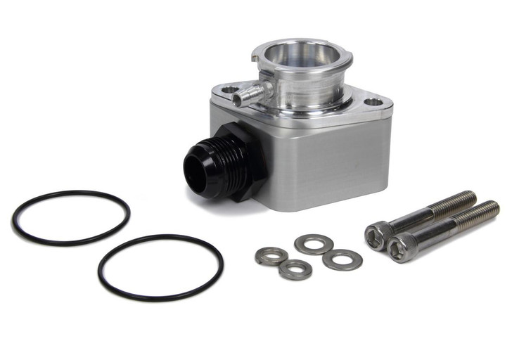 CANTON Billet Filler Water Neck w/16AN Hose Fitting 