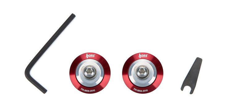 HANS Hans Post Anchor Kit Red FIA 8859 