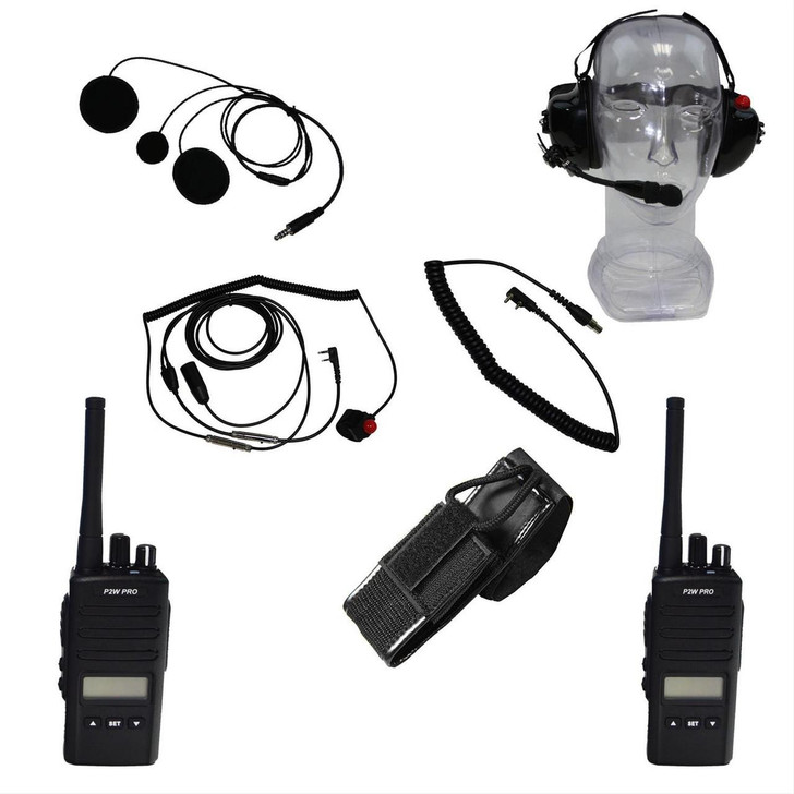 RJS SAFETY Pro Series 2 Man System Includes 2 Pro Radios 