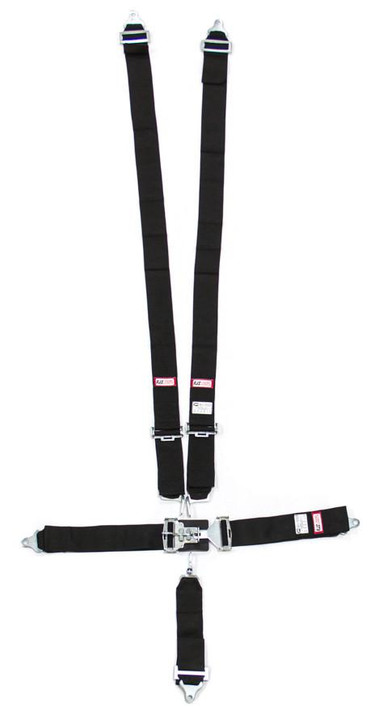 RJS SAFETY 5-PT Harness System Bk Ind Wrap Mt 3in Sub 