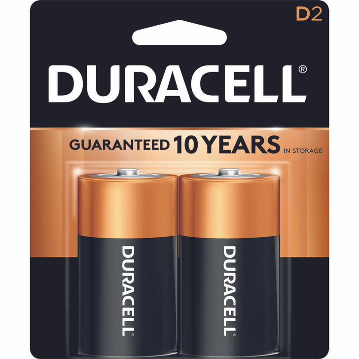 Duracell Coppertop Batteries D 2 Pk