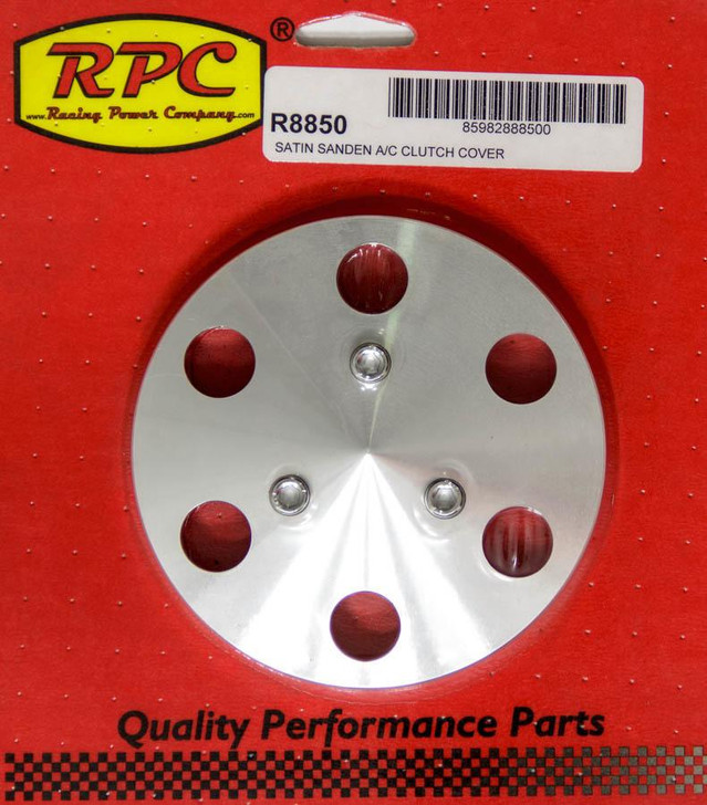 RACING POWER CO-PACKAGED Aluminum A/C Clutch Cover 