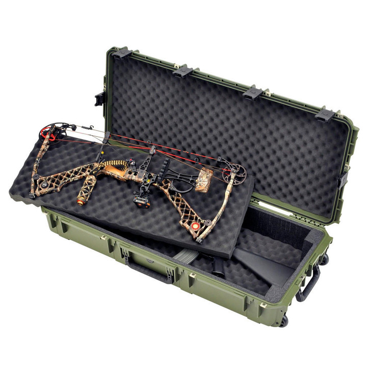 Skb Iseries Double Bow/rifle Case Green 42 In