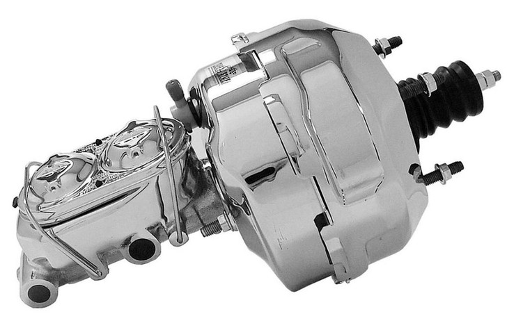TUFF-STUFF 9in Dual Brake Booster w/Master Cyl Corvette 