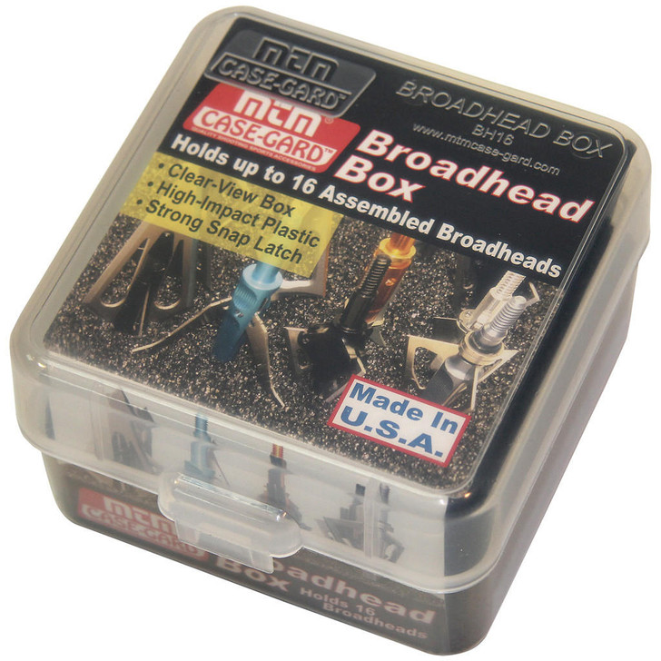 Mtm Broadhead Box Clear