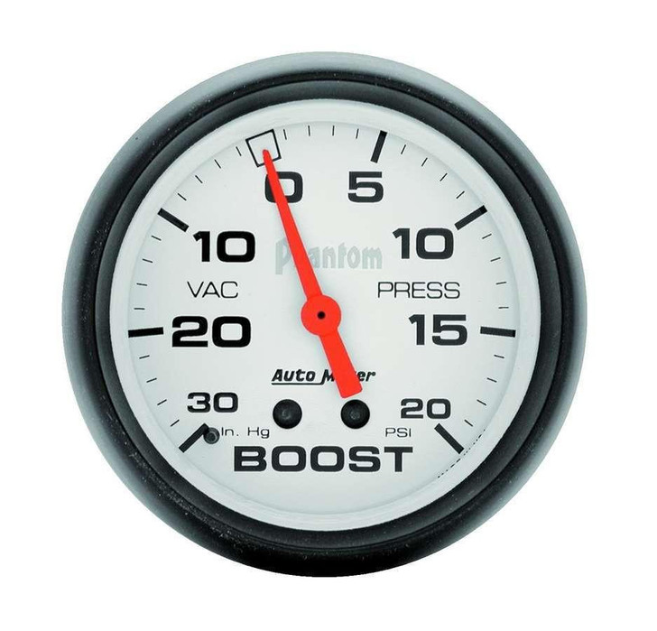 AUTOMETER 2-5/8in Phantom Boost Gauge 20psi 