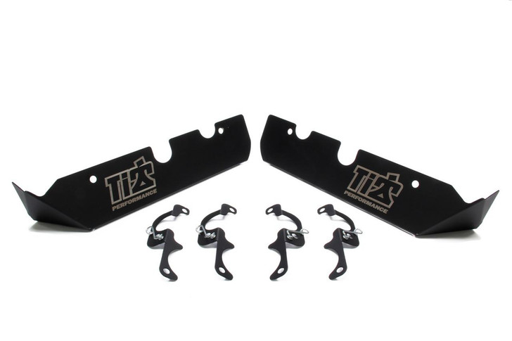 Ti22 PERFORMANCE Spark Plug Guards Complete Black 