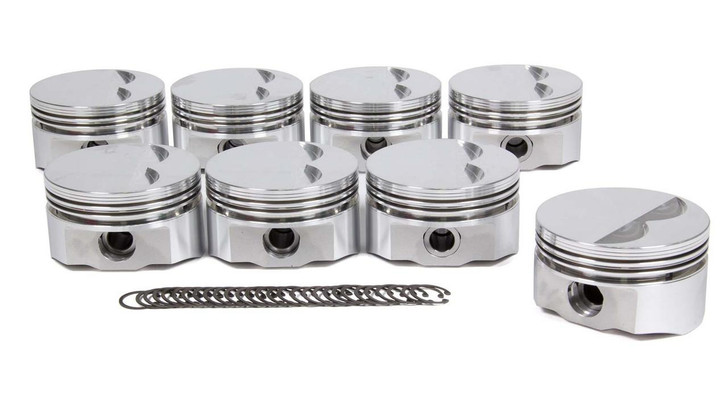 DSS RACING SBC E Piston Set 4.000 F/T -5cc 