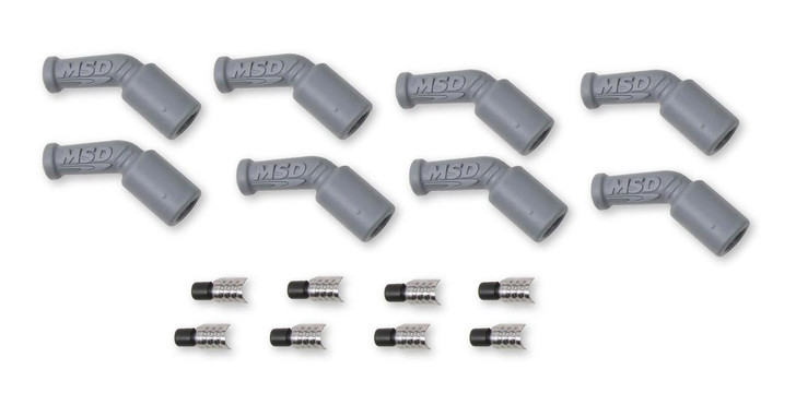 MSD IGNITION LS1 45 Degree Boot & Terminal Kit  (8pk) 
