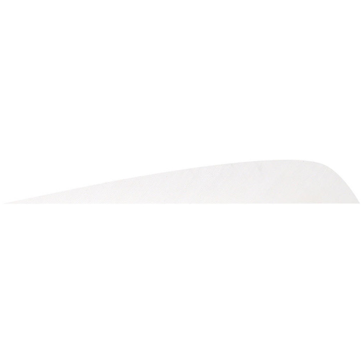  Gateway Parabolic Feathers White 5 In. Rw 12 Pk. 