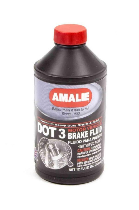 AMALIE Dot 3 Brake Fluid 12 Oz 