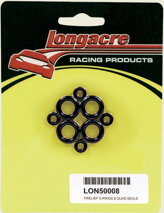 LONGACRE Tirelief Repl O-Ring 4pk 