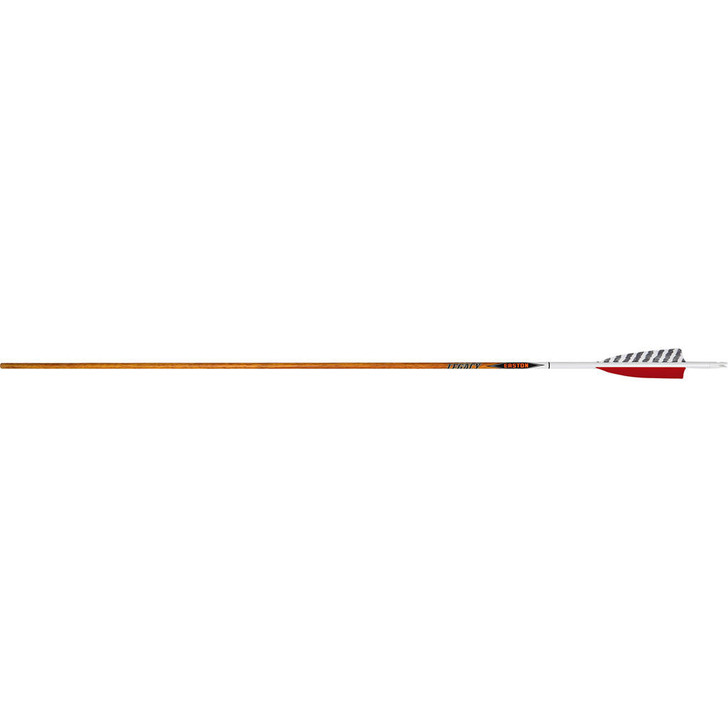 Easton Carbon Legacy Arrows 340 4 In Feathers 6 Pk