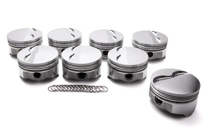 ICON PISTONS Pontiac V8 Dished Piston Set 4.160 Bore -14cc 