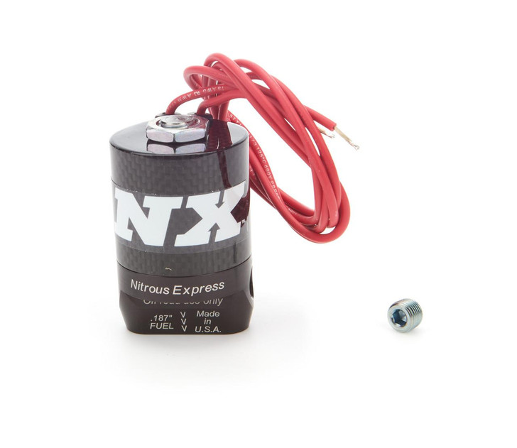 NITROUS EXPRESS Lightning Stage 6 Gas Solenoid- .187in Orific 