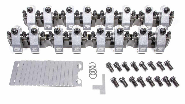 T AND D MACHINE SBF Shaft Rocker Arm Kit - 1.65/1.65 Ratio 