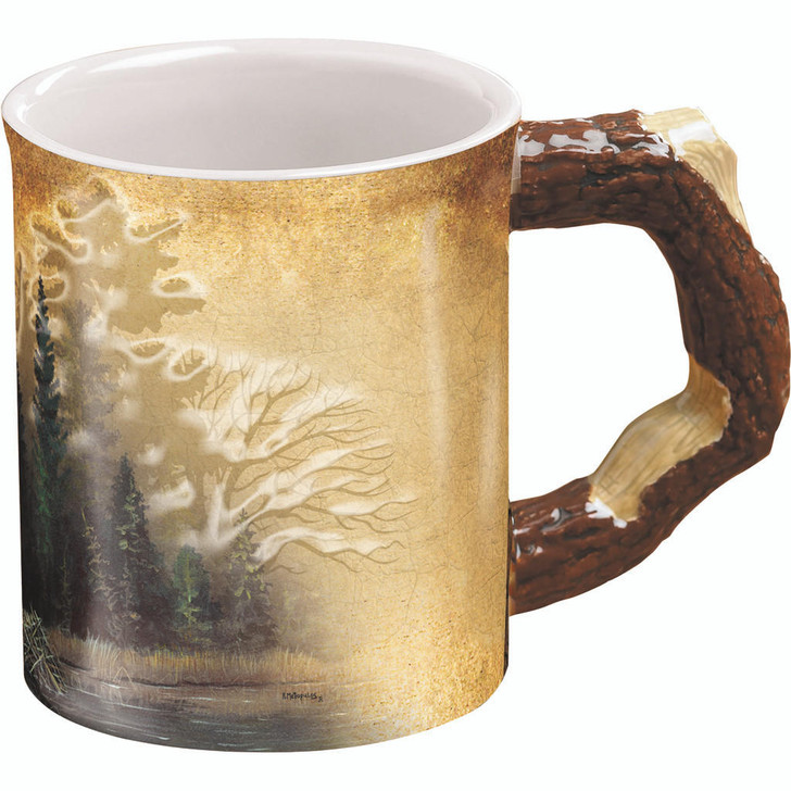  Wild Wings Sculpted Mug Misty Forest 