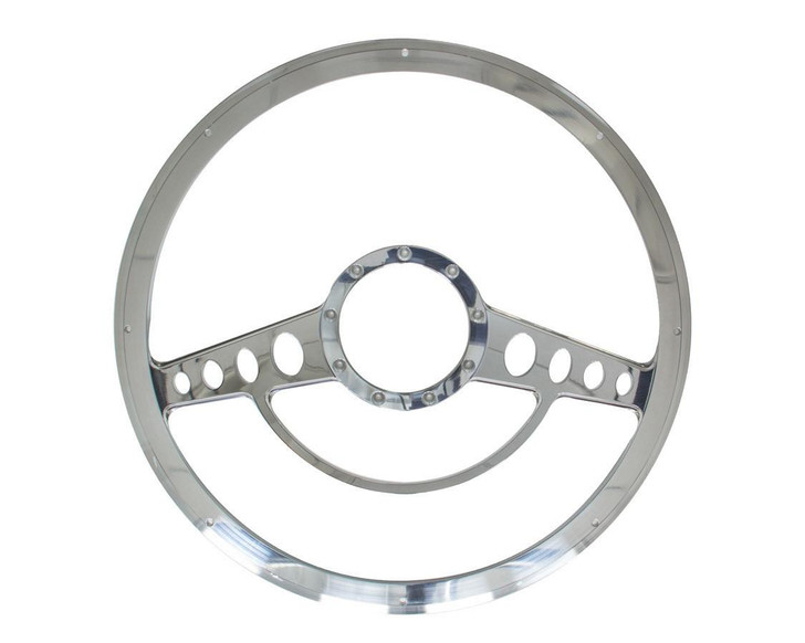 BILLET SPECIALTIES Half Wrap 15.5in Steering Wheel Classic 