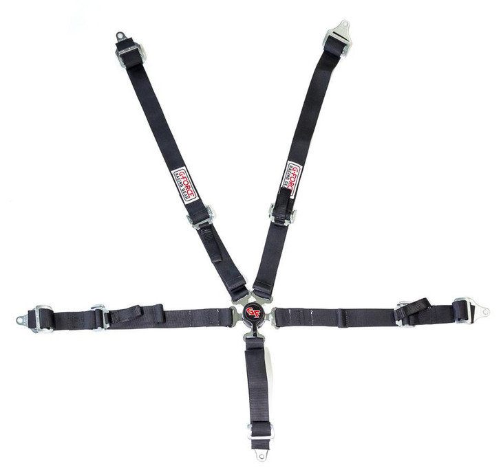 G-FORCE Harness Camlock Junior Black 5-pt 