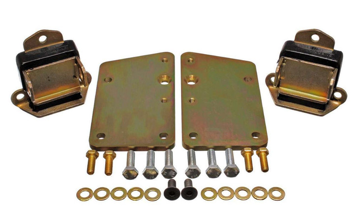 ENERGY SUSPENSION LS1 Engine Conversion Mounts Short/Wide Zinc 