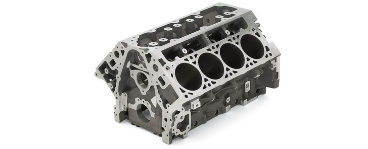CHEVROLET PERFORMANCE Alm Engine Block - Bare 6.2L LSA 