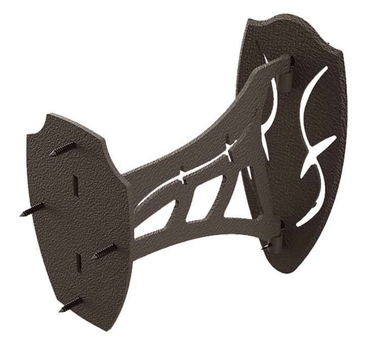  Skullhooker SKHSSMBRN Single Shoulder Mount Mounting Kit Wall Mount Steel Brown Small/Mid-Size Game 