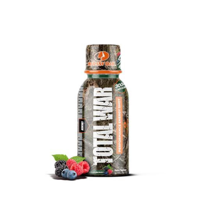 REDCON1 Redcon1 RC1TWSSWB Total War Energy Shots sour Wild Berry 12 Pack 