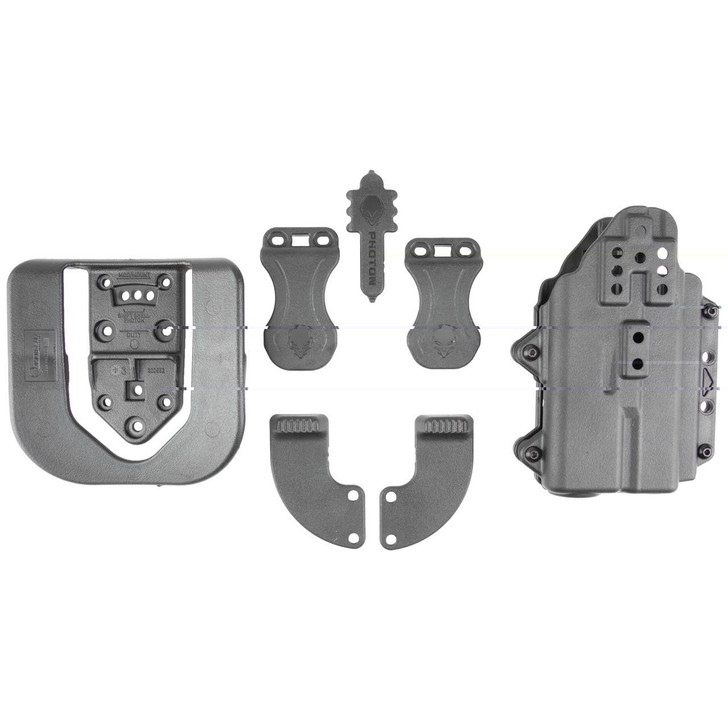 Alien Gear Holsters Agh Photon Fits Glk 19/44/45/23 Blk 