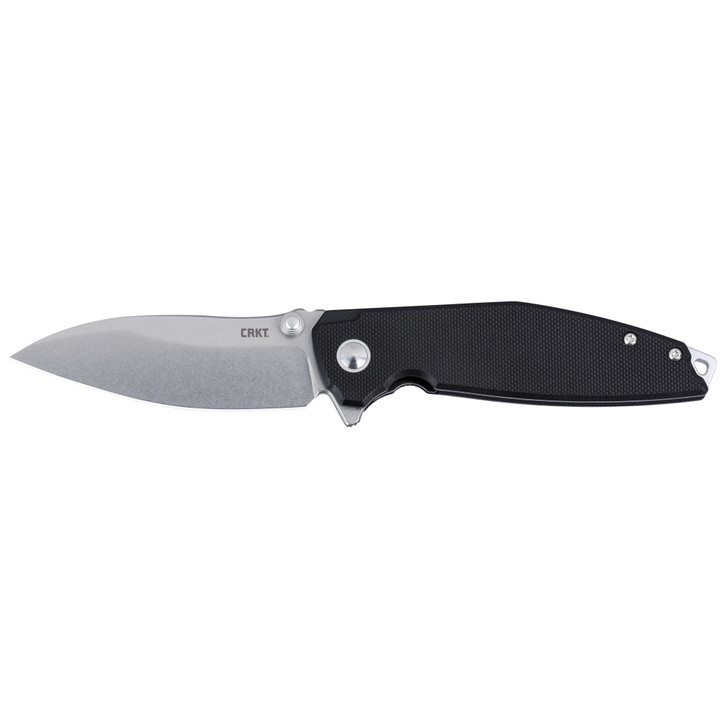 Crkt Ibis 3.09" Plain Edge Blk/slv