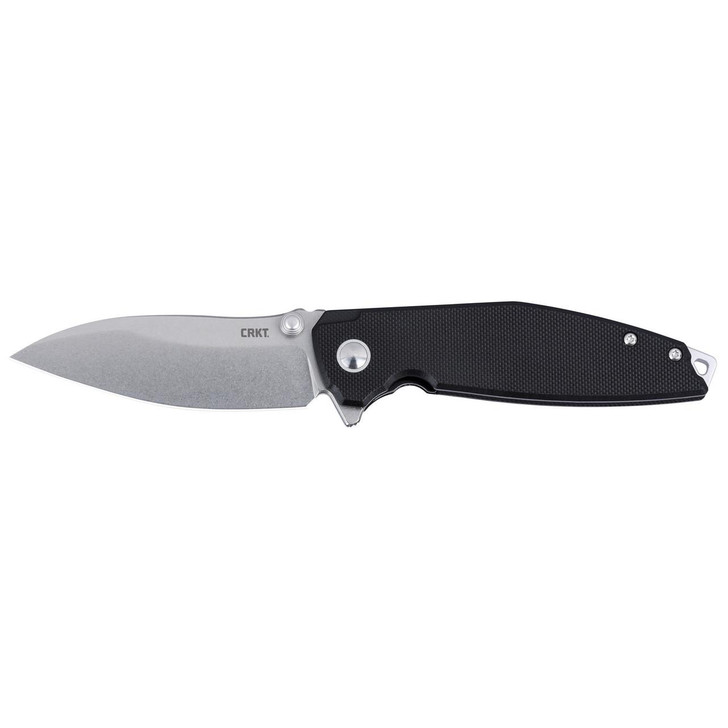 Columbia River Knife & Tool Crkt Ibis 3.09" Plain Edge Blk/slv 