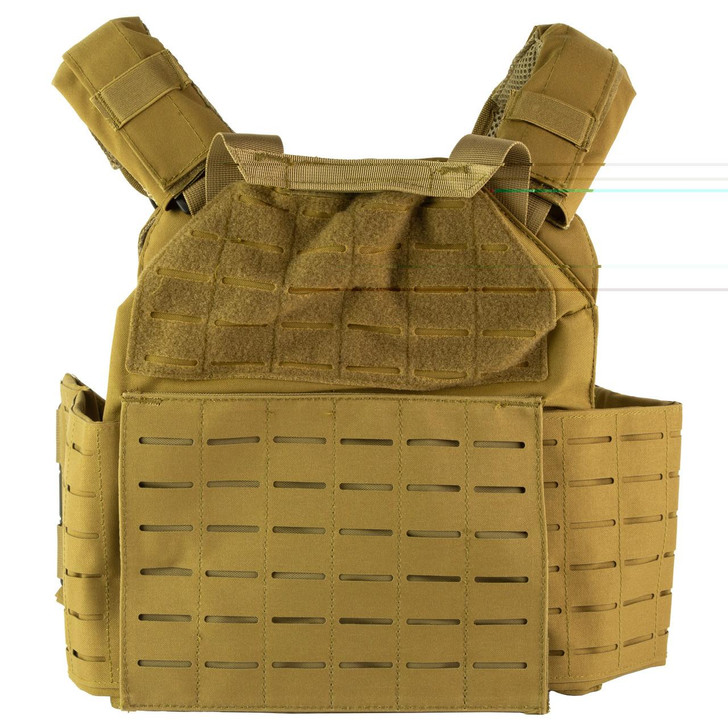 NCSTAR Ncstar Qr Lc Plt Carrier Med-2xl Tan 