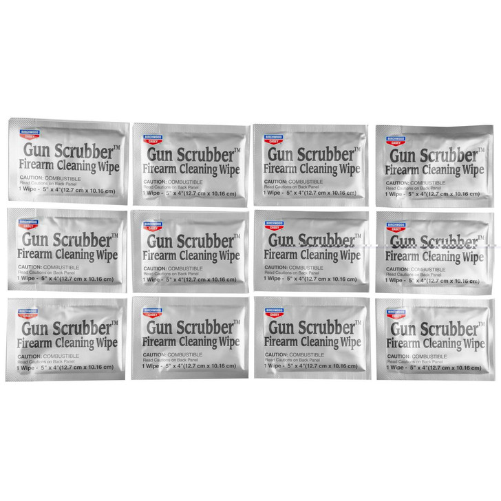  Birchwood Casey Gun Scrubber Take Along 12wipes 